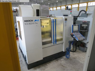 Vertical Processing Centers MIKRON VCE 800 W Pro