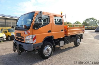 Pritschenwagen mitsubishi Pfau Rexter A 8000 4x4 DoKa AHK KLIMA Vorbaukehrmaschine gebraucht