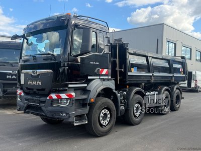 Dreiseitenkipper LKW MAN TGS 35.480 8x4 BB, Meiller m. Bordmatik, Kamera gebraucht