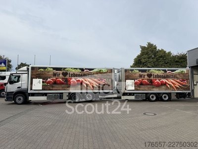 Kühlkoffer-LKW Mercedes-Benz Antos 2540 6x2 Kühlkoffer + Kühlanhänger gebraucht