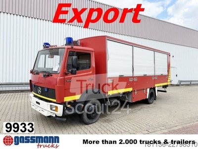 LKW mit Pritsche (offen) Mercedes-Benz LK 1117 4x2, 2x AHK, Export Gerätewagen, gebraucht