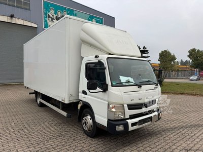 LKW mit Kofferaufbau FUSO Canter 7C15 Koffer mit Ladebordwand gebraucht