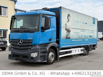 LKW mit Pritsche & Plane MERCEDES-BENZ Antos1830*E6c*AHK*LBW*Klima*Schwenkwänd-L*TÜV* gebraucht