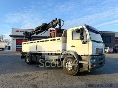 LKW mit Pritsche (offen) MAN LE 18.280 Pritsche mit HIAB 133 K PRO/HIPRO Kran gebraucht
