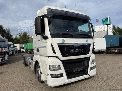 Wechselfahrgestell LKW MAN 26.480 Tgx mit Standklima Jumbo 883 T 2 Kupplg. gebraucht