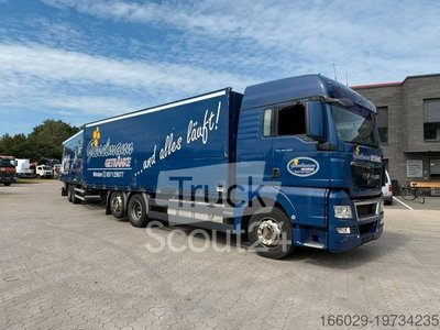 LKW mit Getränkeaufbau MAN TGA  Schwenkwand-Getränkeaufbau incl. Anhänger gebraucht