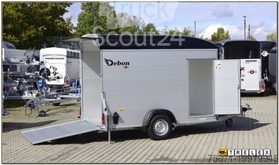 Kofferanhänger Cheval Liberté Debon Roadster C400 Alu / Seitentür neu