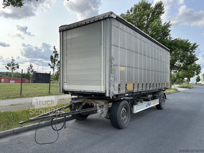 Anhänger mit Pritsche & Plane Fliegel BDF/Pr.Pl. Brücke, Drehschemel, ZWP 18 gebraucht