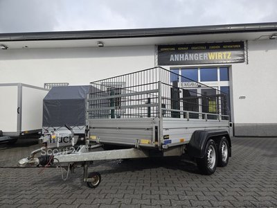 PKW-Anhänger Saris Alu 2to Tieflader 300x150cm gebraucht gebraucht
