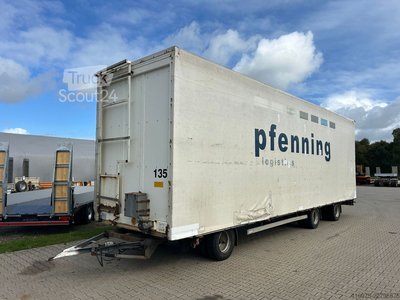 Arbeitsbühne Anhänger Eggers HXT 24 ZZL 3Achs Plattform Lenkachse -135 gebraucht