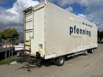 Arbeitsbühne Anhänger Eggers HXT 24 ZZL 3Achs Plattform Lenkachse -136 gebraucht