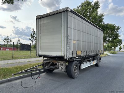 Wechselbrücke mit Pritsche & Schiebeplan FLIEGL BDF Schiebplane ,Drehschemel gebraucht