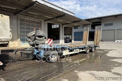 Tieflader Anhänger Fliegl DTS 360 gebraucht
