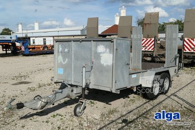 Tieflader Anhänger BLOMENRÖHR 441/3500, Rampen, Tandem, 2,2to. NL,3.000mm lang gebraucht