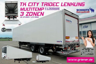 Kühlauflieger SCHMITZ CARGOBULL SKO 18/ LZG CITY / LBW /SLXi spectrum /ROLLTOR / gebraucht