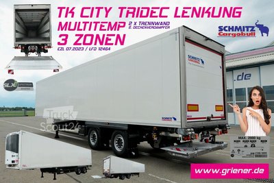 Kühlauflieger SCHMITZ CARGOBULL SKO 18/ LZG CITY / LBW /SLXi spectrum /ROLLTOR / gebraucht