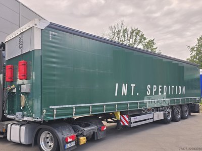 Auflieger mit Pritsche & Plane SCHMITZ CARGOBULL SCS 24/L - 13.62 EB *Verbreiterbar *Hubdach *TOP gebraucht