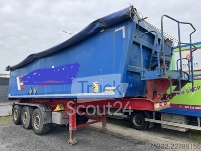 Kipper Auflieger Meierling 3 achs Alu Mulde Alu Stahl 30 m  SAF lif gebraucht