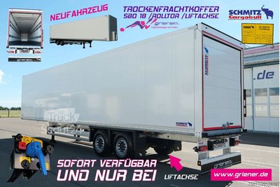 Kofferauflieger SCHMITZ CARGOBULL SBO 18 / ROLLTOR / ZURRLEISTE / LIFTACHSE  NEU ! neu