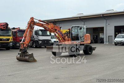 Straßenwalze Hitachi FH120W Mobilbagger / Swiss-Vehicle gebraucht