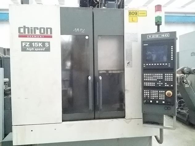 Vertical Processing Centers CHIRON FZ15KS 4 axis