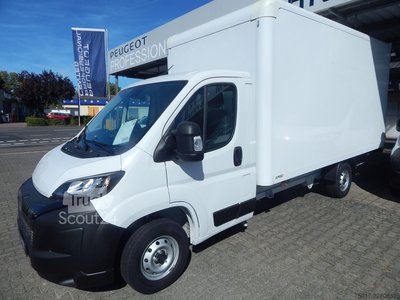 Transporter mit Koffer -MEGA AUSSTATTUNG Peugeot Koffer LDB Ladebordwand 3,5t Boxer Standheizung+Navi+Kamera+Klimaauto g