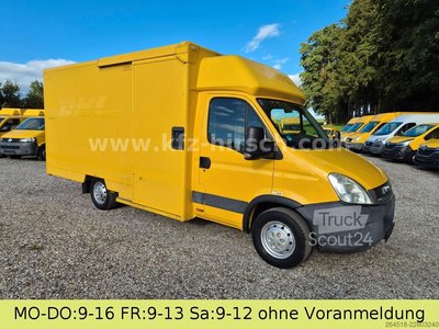Transporter mit Koffer IVECO Daily 1.Hand*EU4* Regale Integralkoffer DHL POST gebraucht