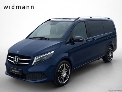 Kleinbus Mercedes-Benz V 250 d Edition lang AHK AUT Akustikglas Kam. LM gebraucht