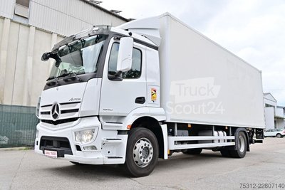 LKW mit Kofferaufbau Mercedes-Benz Antos 1840  E6 LBW Scheckheft AHK Bett Navigation gebraucht