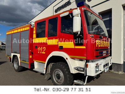 LKW mit Tankaufbau IVECO FF 95E18 LF 8/6 Tank 600l Schaumzumischanlage gebraucht
