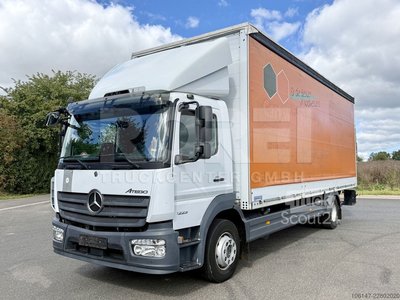 LKW mit Pritsche & Plane MERCEDES-BENZ Atgeo 1223L, Automatik, Klima, Kamera, LBW 1,5 gebraucht