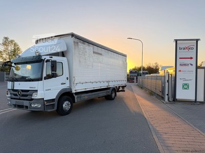 LKW mit Pritsche & Plane MERCEDES-BENZ Atego 1224 Pritsche & Plane mit LBW Schalter AHK gebraucht