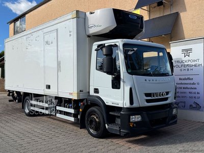 Kühlkoffer-LKW IVECO 120E22/LBW/Klima/2-Kammern/Frigo-Carrier gebraucht