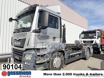 Abrollkipper MAN TGS 26.510 6x2-4 BL, Inatrder, Lenk-/Liftachse, gebraucht