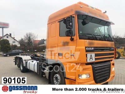 Abrollkipper DAF AS105XF460 6x2, Intarder, Liftachse gebraucht