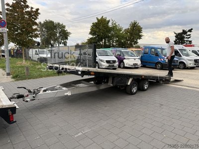 Autotransporter Anhänger  Kegger KG 30.48S 4,8m Kippanhänger Auffahrrampe gebraucht