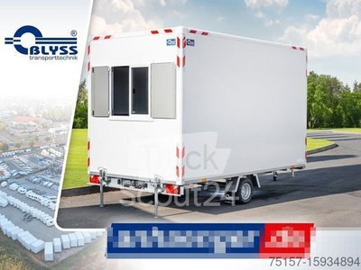 Anhänger BLYSS Mobiles Sanitätsbüro  370x210x230cm 1300kgGG neu