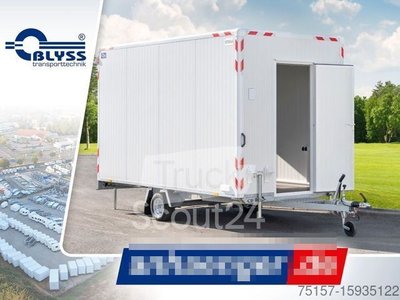 Anhänger BLYSS Bauwagen 400x200x230cm Anhänger 1300kg zGG neu