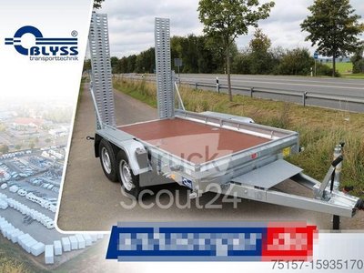 Anhänger BLYSS Maschinentransporter Anhänger 350x180x20cm 3tGG neu