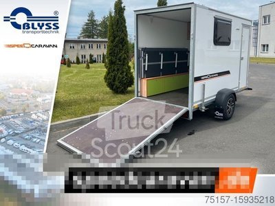 Kofferanhänger BLYSS Kofferanhänger 1300kg Anhänger 300x146x190cm neu