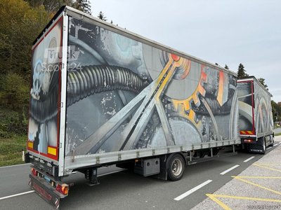 Anhänger mit Pritsche & Plane SCHWARZMÜLLER T SERIE 99 TANDEM ANHÄNGER 23500 KILOMETER gebraucht