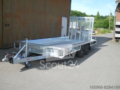 Baumaschinenanhänger Henra, kurzfristig lieferbar! MT354517, Parabelf, 3500 kg, 4,5 x 1,7 m neu