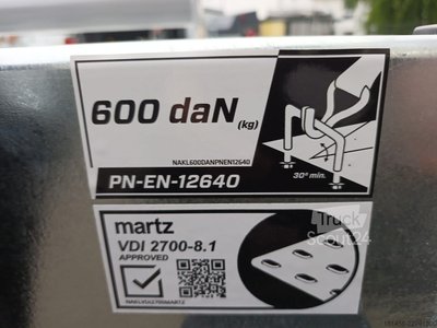 Autotransporter Anhänger trailershop Martz GT kippbar 480 2 3000kg Boden neu