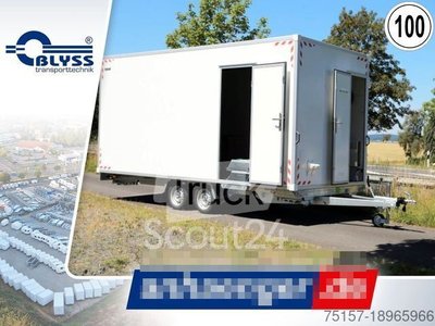 Anhänger BLYSS Bauwagen Anhänger 520x230x230cm 2700kg zGG neu