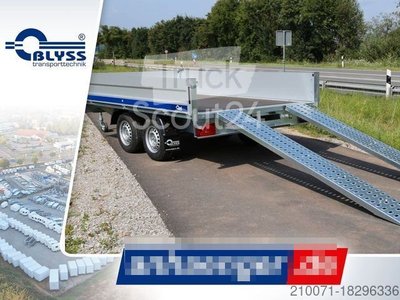 PKW-Anhänger BLYSS Hochlader Anhänger 330x180x40cm 2700kg zGG neu