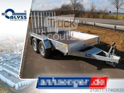 PKW-Anhänger BLYSS NEU Baumaschinentransporter 305x155cm 2700kg zGG neu