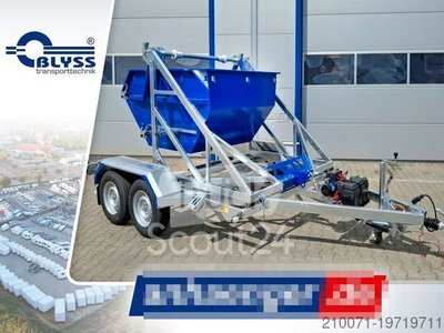 Anhänger BLYSS Kabeltrommeltransporter 489x254x214cm 3500kg zGG neu
