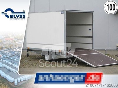 Kofferanhänger BLYSS Kofferanhänger Hochlader 300x180x180cm 1300kg neu