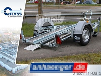Motorradanhänger BLYSS NEU Motorradanhänger Anhänger 249x21cm 400kg neu