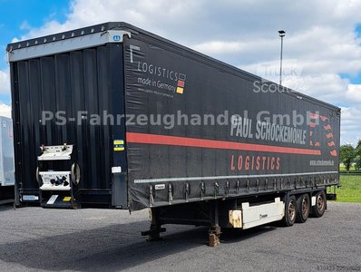 Auflieger mit Pritsche & Plane KRONE SD27*LiftA*LenkA*BPW*PalKa*Edscha*StaplerH gebraucht